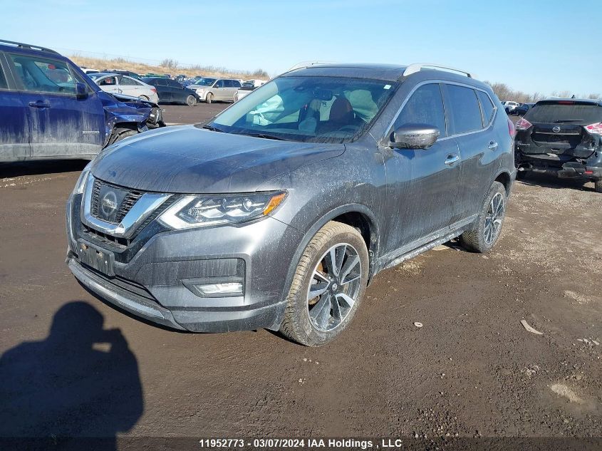 2017 Nissan Rogue Sv/Sl VIN: 5N1AT2MV5HC795517 Lot: 39236874