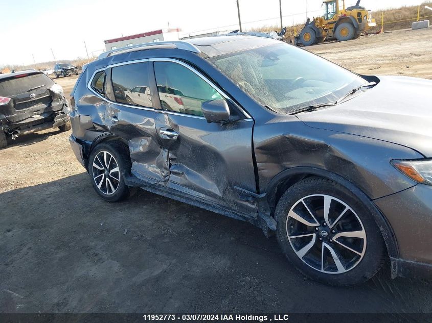 2017 Nissan Rogue Sv/Sl VIN: 5N1AT2MV5HC795517 Lot: 39236874