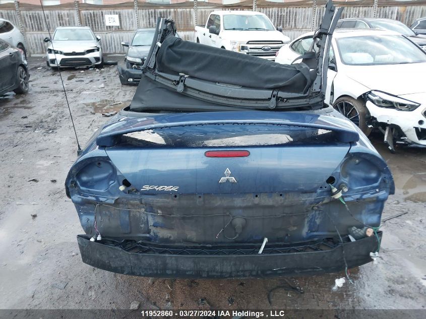 2003 Mitsubishi Eclipse Spyder Gs VIN: 4A3AE45G83E601194 Lot: 11952860