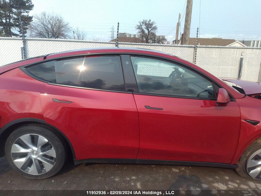 2023 Tesla Model Y VIN: LRWYGDFD7PC019070 Lot: 11952936