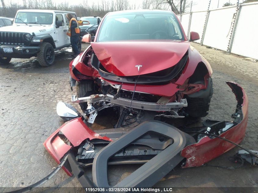 2023 Tesla Model Y VIN: LRWYGDFD7PC019070 Lot: 11952936