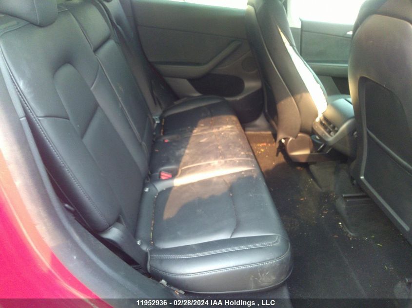 2023 Tesla Model Y VIN: LRWYGDFD7PC019070 Lot: 11952936