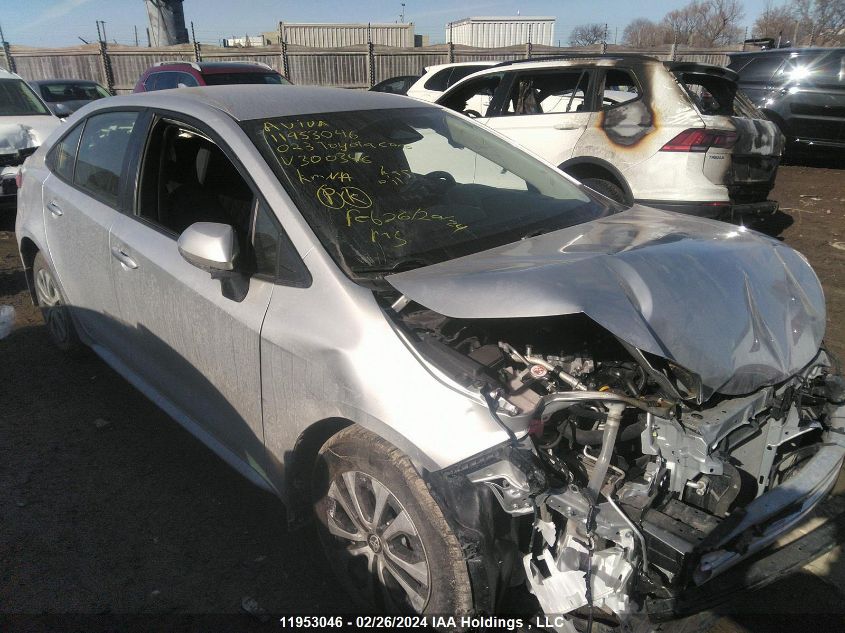 2023 Toyota Corolla Hybrid Se VIN: JTDBDMHE3P3003469 Lot: 11953046