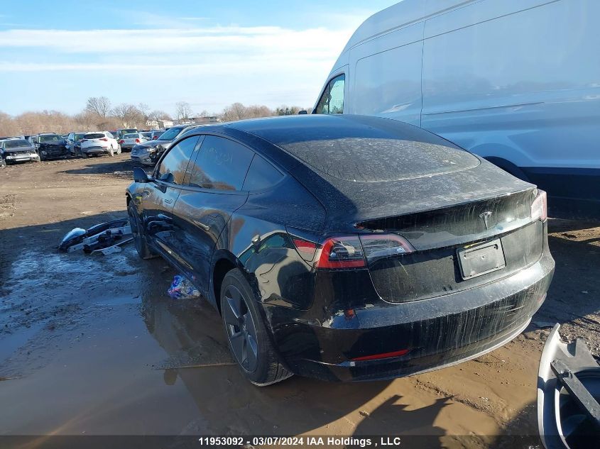 2023 Tesla Model 3 VIN: LRW3E1FA3PC920845 Lot: 11953092