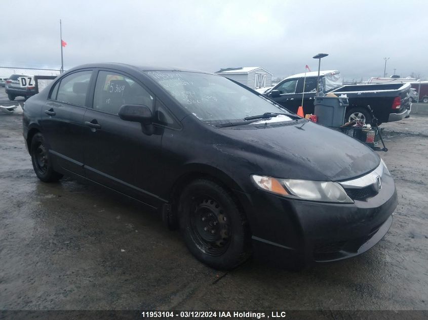 2010 Honda Civic Sdn VIN: 2HGFA1F49AH020897 Lot: 11953104