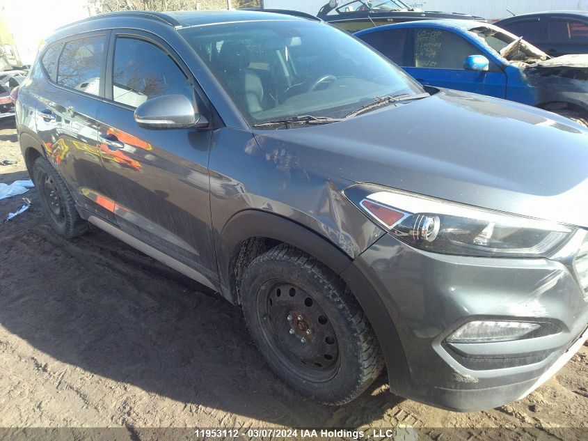 2017 Hyundai Tucson Limited/Sport And Eco/Se VIN: KM8J3CA25HU281516 Lot: 11953112