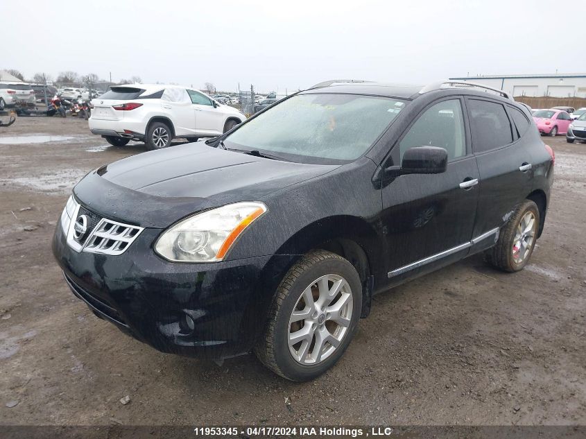 2013 Nissan Rogue S/Sv VIN: JN8AS5MV2DW131245 Lot: 11953345