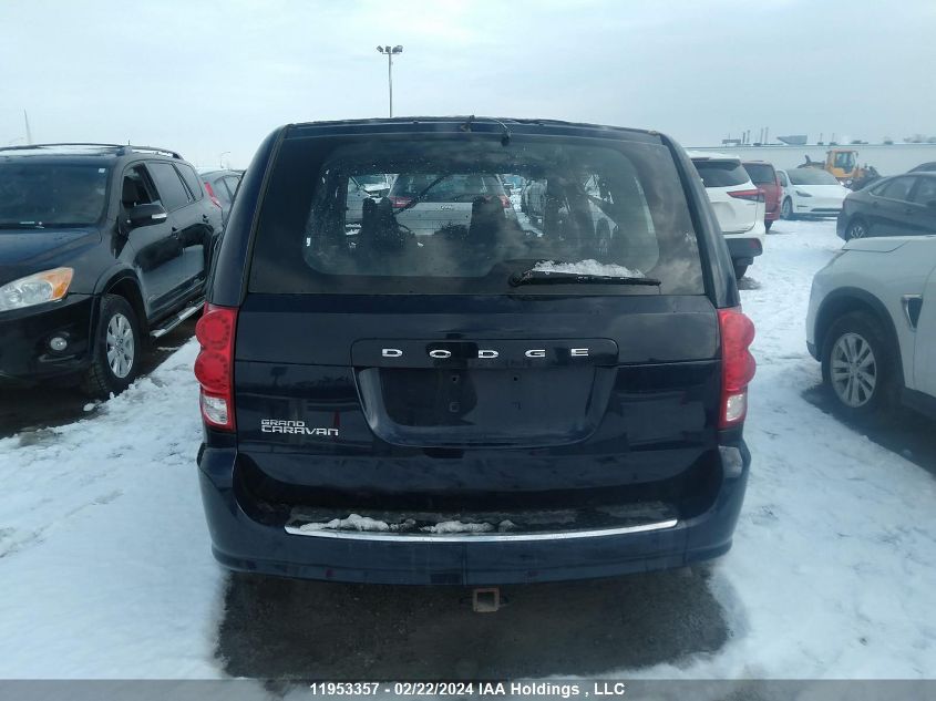 2014 Dodge Grand Caravan Se/Sxt VIN: 2C4RDGBG3ER136702 Lot: 11953357