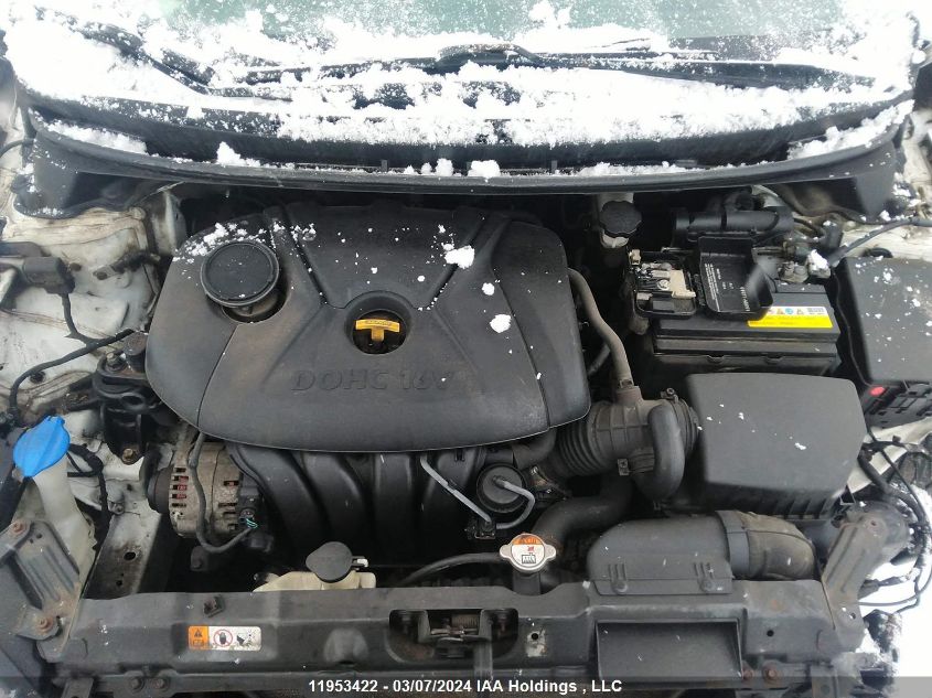 2014 Hyundai Elantra Se/Sport/Limited VIN: 5NPDH4AEXEH521068 Lot: 11953422