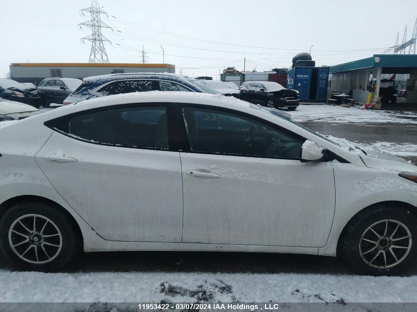 2014 Hyundai Elantra Se/Sport/Limited VIN: 5NPDH4AEXEH521068 Lot: 11953422