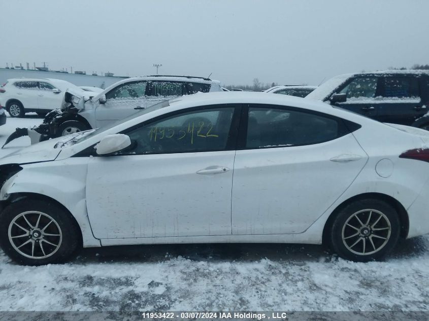 2014 Hyundai Elantra Se/Sport/Limited VIN: 5NPDH4AEXEH521068 Lot: 11953422
