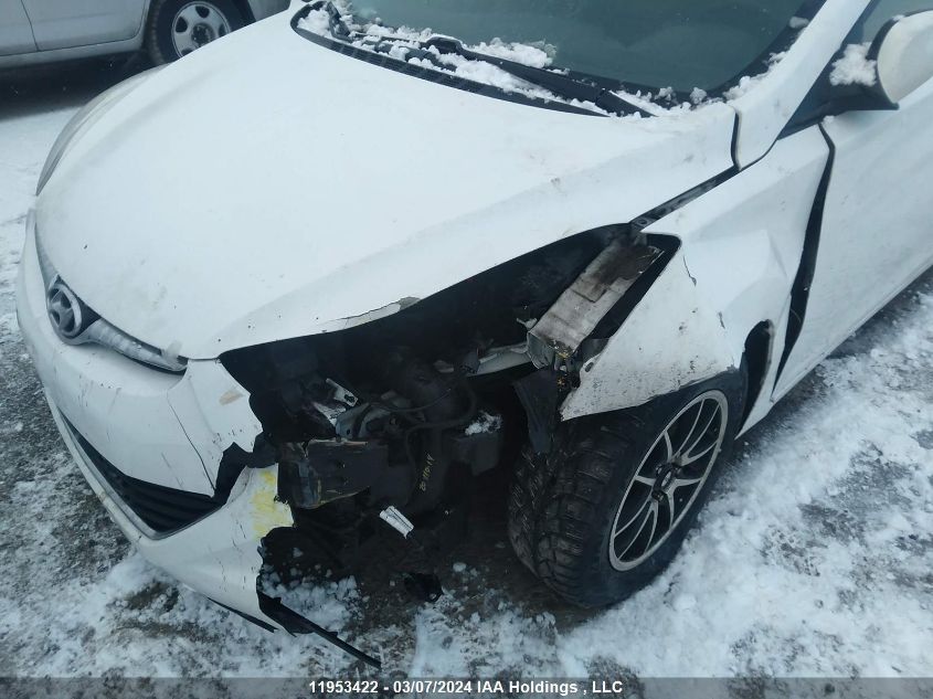 2014 Hyundai Elantra Se/Sport/Limited VIN: 5NPDH4AEXEH521068 Lot: 11953422