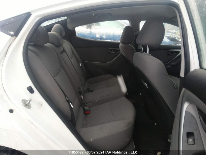 2014 Hyundai Elantra Se/Sport/Limited VIN: 5NPDH4AEXEH521068 Lot: 11953422