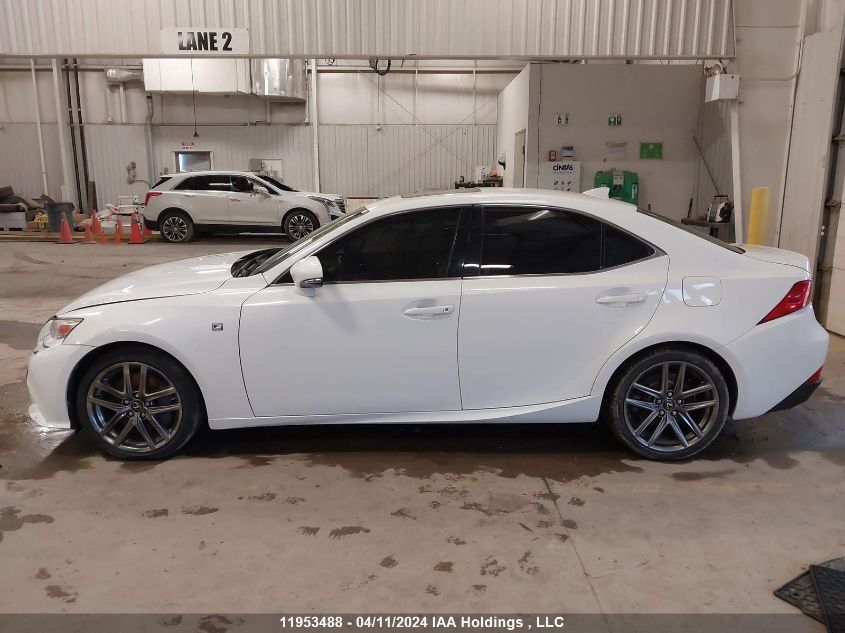 2014 Lexus Is 350 VIN: JTHCE1D25E5001525 Lot: 11953488