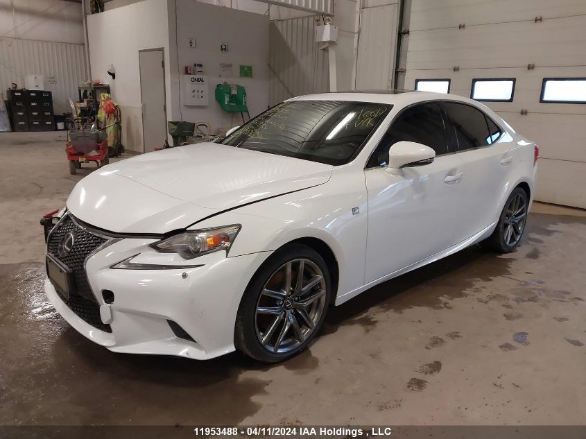 2014 Lexus Is 350 VIN: JTHCE1D25E5001525 Lot: 11953488