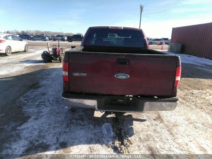 2006 Ford F150 Supercrew VIN: 1FTPW14536FB45676 Lot: 11953491