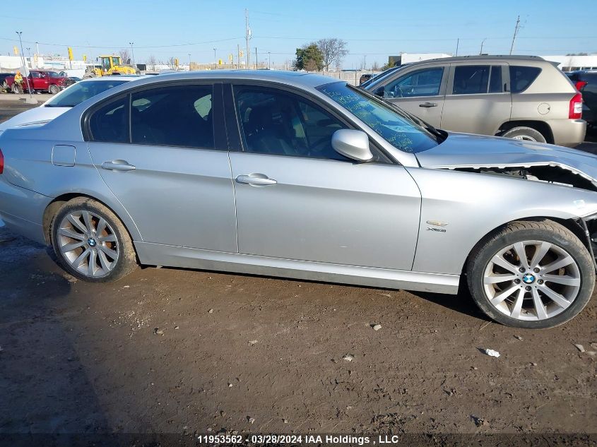 2011 BMW 3 Series VIN: WBAPK7C52BF085980 Lot: 39227589