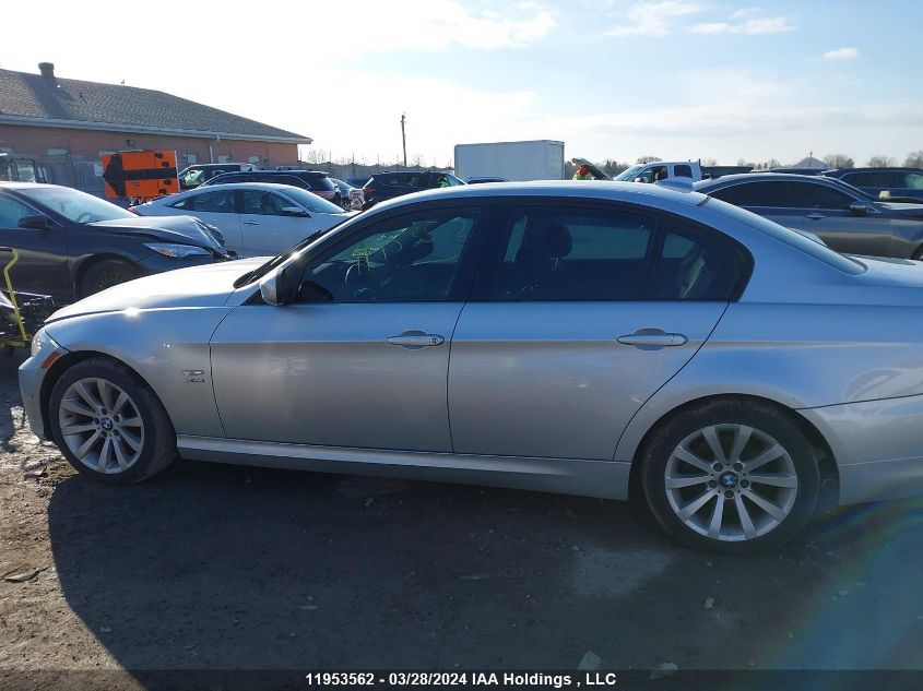 2011 BMW 3 Series VIN: WBAPK7C52BF085980 Lot: 39227589