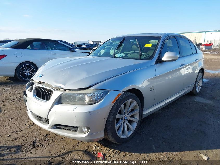 2011 BMW 3 Series VIN: WBAPK7C52BF085980 Lot: 39227589
