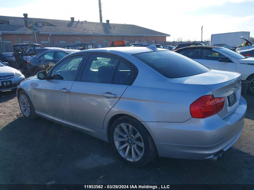 2011 BMW 3 Series VIN: WBAPK7C52BF085980 Lot: 39227589