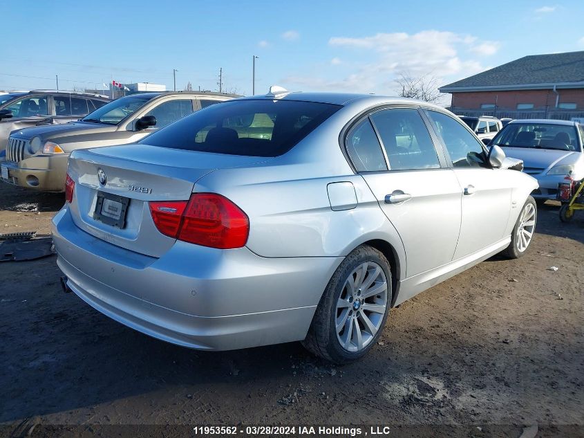 2011 BMW 3 Series VIN: WBAPK7C52BF085980 Lot: 39227589