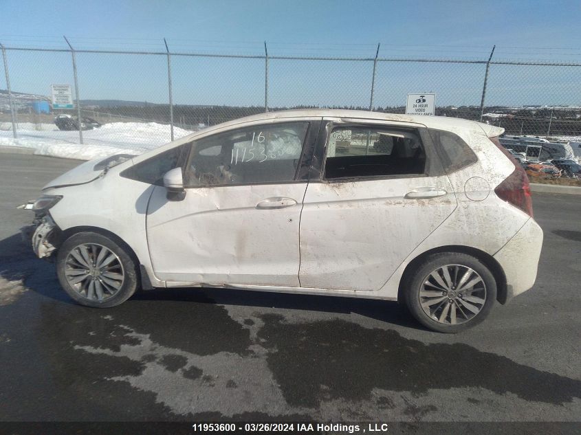 2016 Honda Fit Ex VIN: JHMGK5H73GX012716 Lot: 11953600