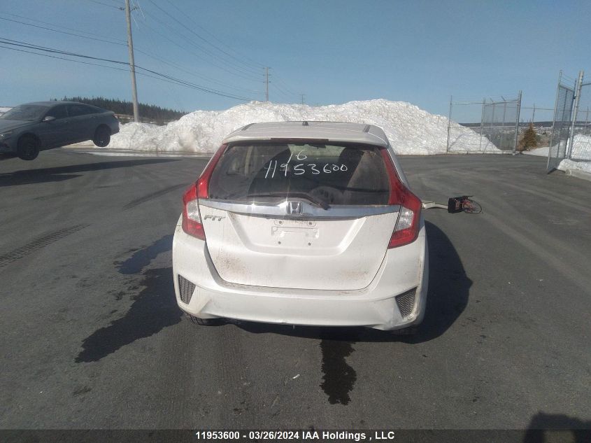 2016 Honda Fit Ex VIN: JHMGK5H73GX012716 Lot: 11953600