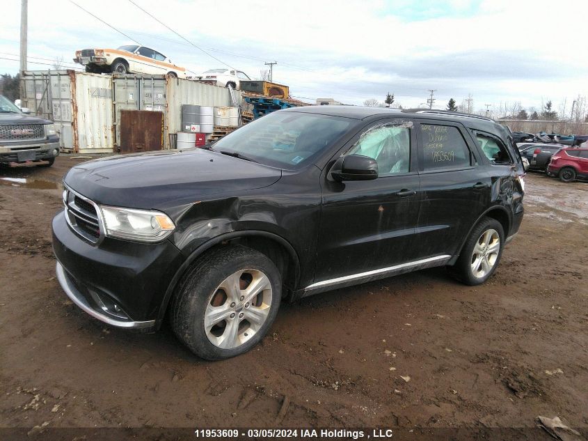 2015 Dodge Durango Sxt VIN: 1C4RDJAG8FC105910 Lot: 11953609