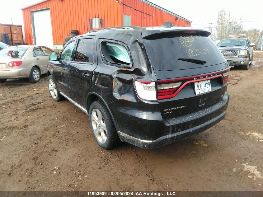 2015 Dodge Durango Sxt VIN: 1C4RDJAG8FC105910 Lot: 11953609