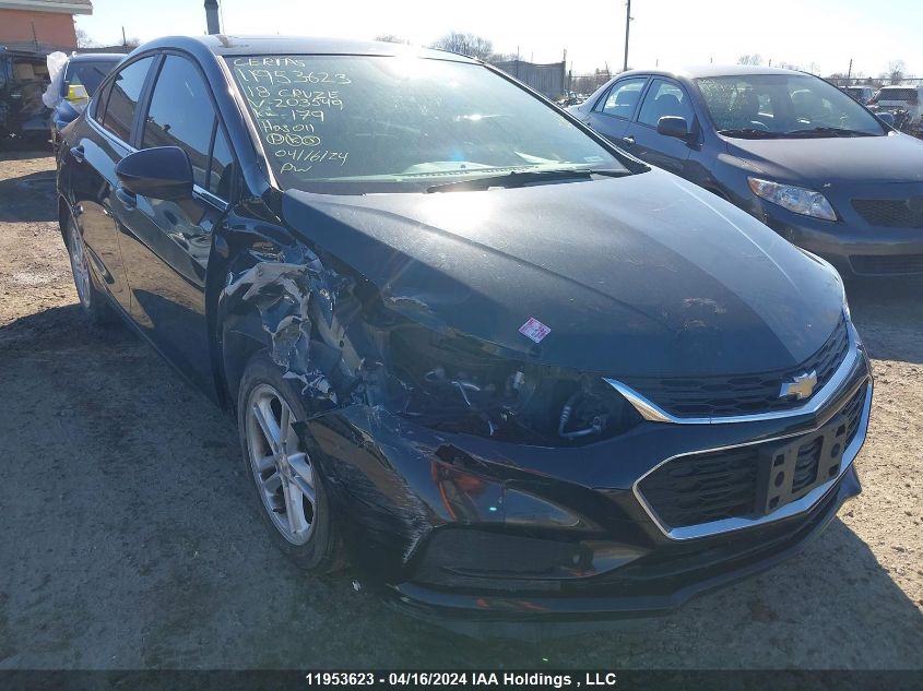 2018 Chevrolet Cruze Lt VIN: 1G1BE5SMXJ7203549 Lot: 11953623