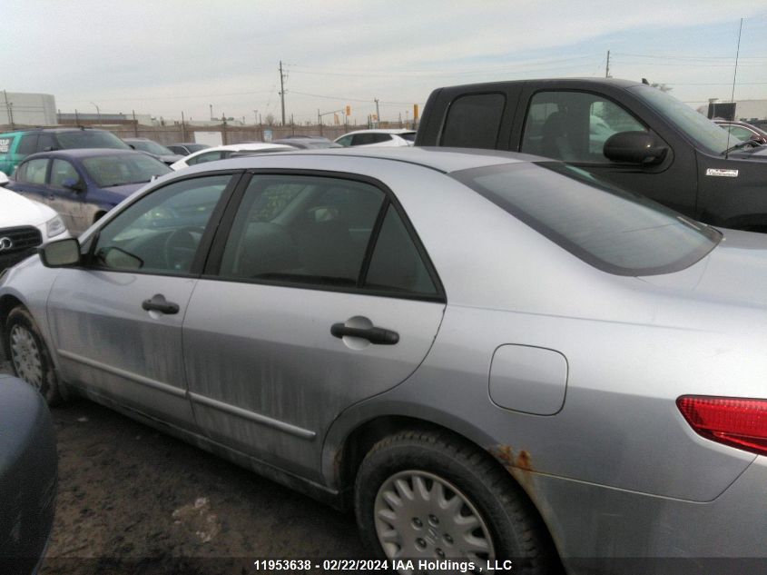 2005 Honda Accord Dx VIN: 1HGCM56155A813576 Lot: 11953638