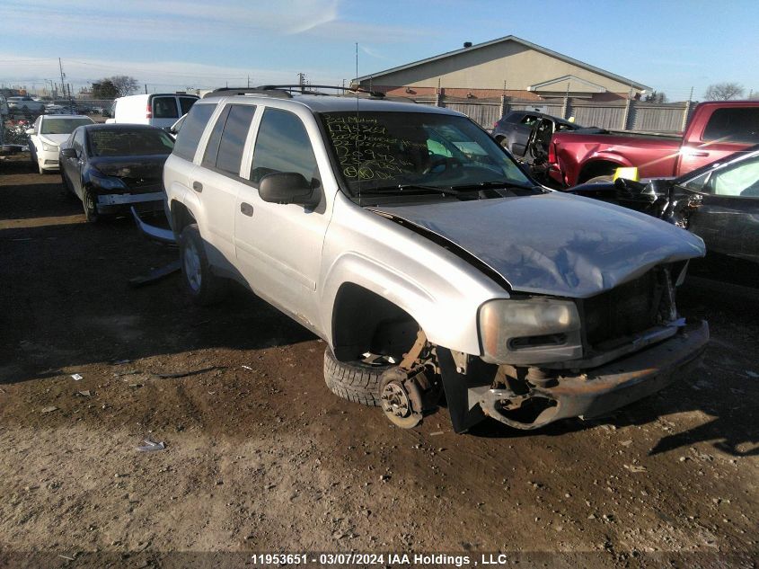 2008 Chevrolet Trailblazer Ls/Lt VIN: 1GNDT13SX82120942 Lot: 11953651