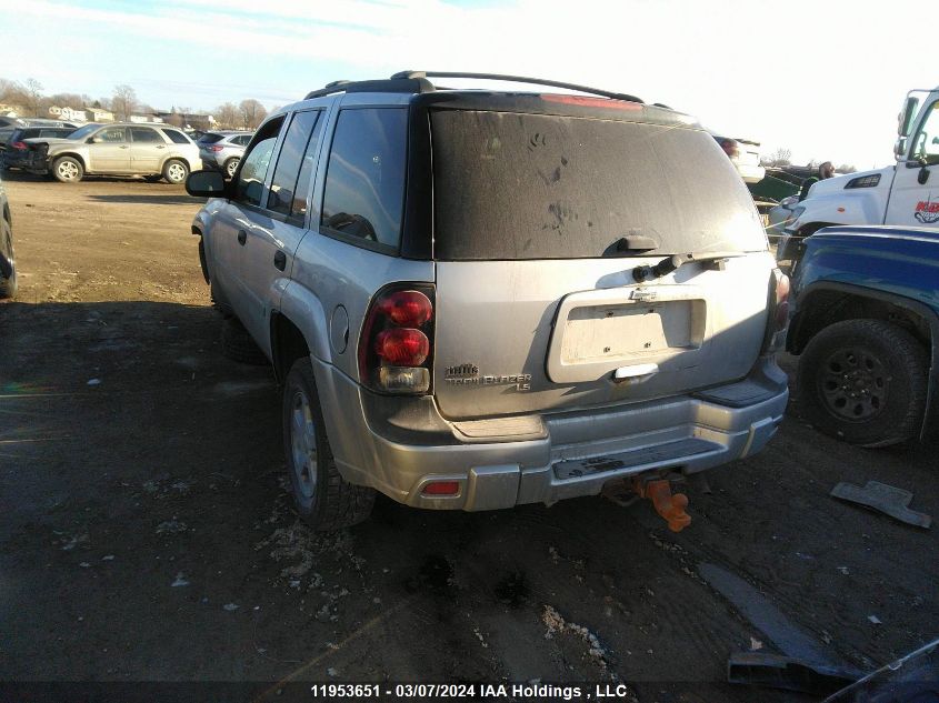 2008 Chevrolet Trailblazer Ls/Lt VIN: 1GNDT13SX82120942 Lot: 11953651