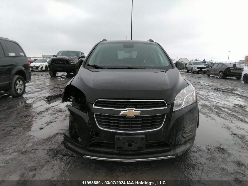 2016 Chevrolet Trax 1Lt VIN: 3GNCJPSBXGL186930 Lot: 11953689