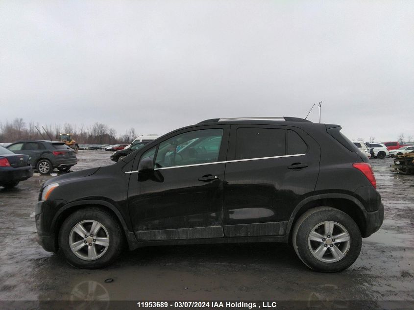 2016 Chevrolet Trax 1Lt VIN: 3GNCJPSBXGL186930 Lot: 11953689