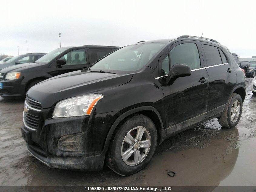 2016 Chevrolet Trax 1Lt VIN: 3GNCJPSBXGL186930 Lot: 11953689