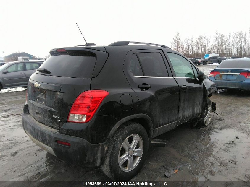 2016 Chevrolet Trax 1Lt VIN: 3GNCJPSBXGL186930 Lot: 11953689