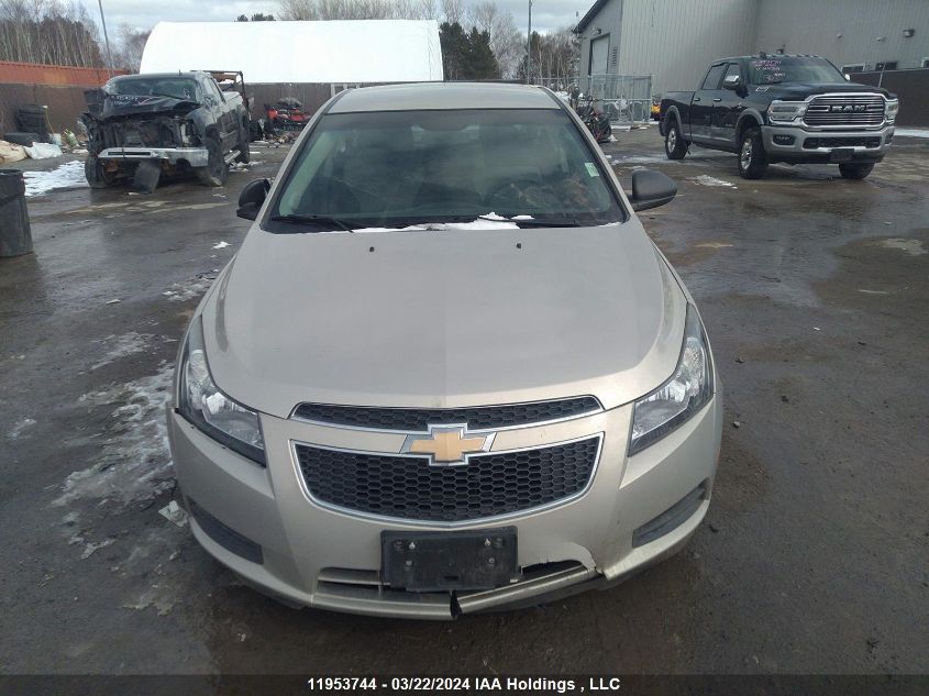 2012 Chevrolet Cruze VIN: 1G1PC5SHXC7318220 Lot: 39225257