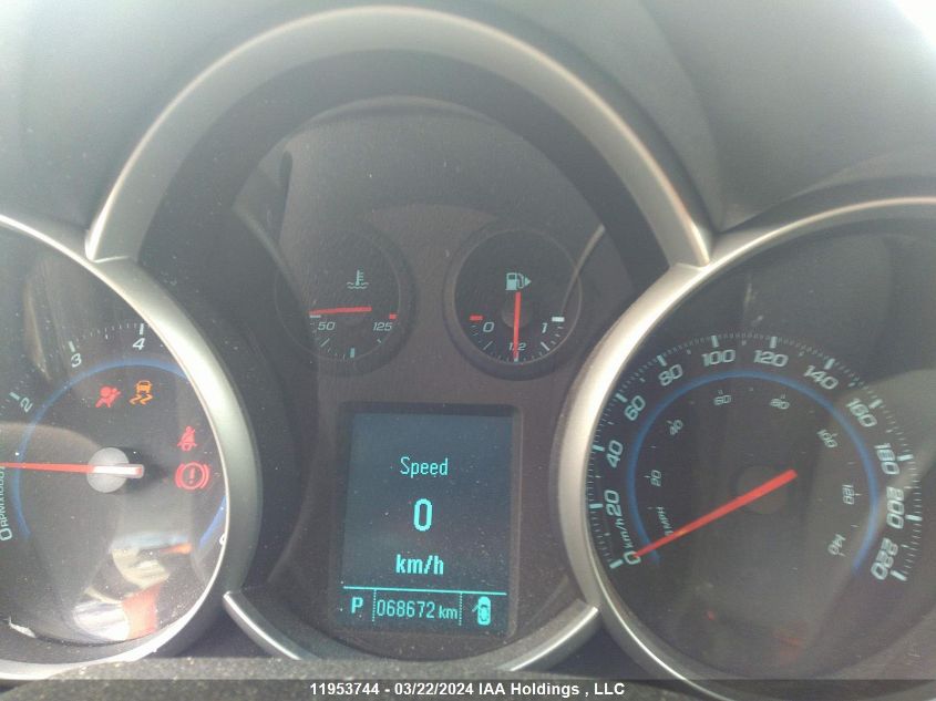 2012 Chevrolet Cruze VIN: 1G1PC5SHXC7318220 Lot: 39225257