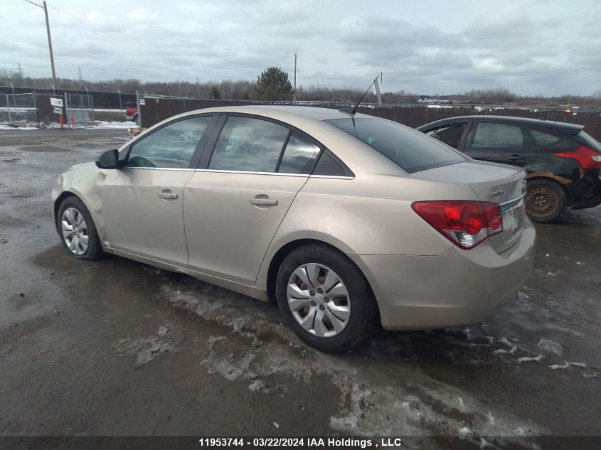 2012 Chevrolet Cruze VIN: 1G1PC5SHXC7318220 Lot: 39225257