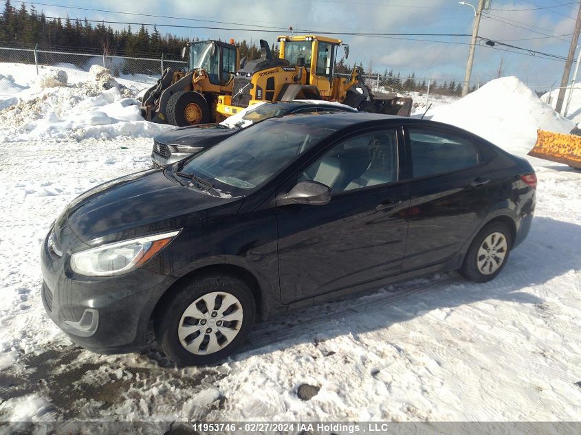 2015 Hyundai Accent L VIN: KMHCT4AE2FU926144 Lot: 48664204