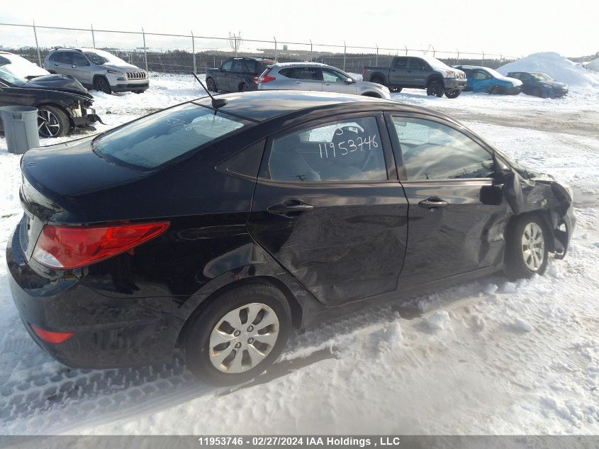 2015 Hyundai Accent L VIN: KMHCT4AE2FU926144 Lot: 48664204