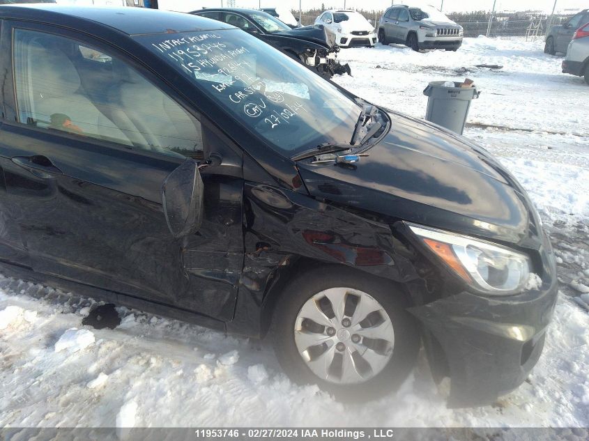 2015 Hyundai Accent L VIN: KMHCT4AE2FU926144 Lot: 48664204