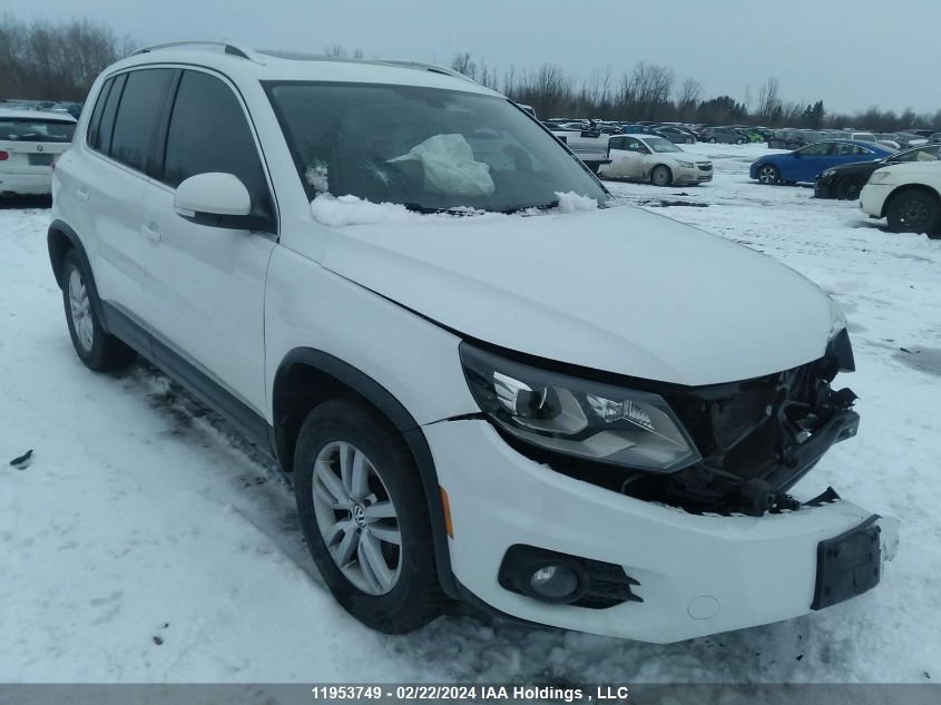 2017 Volkswagen Tiguan VIN: WVGLV7AX4HW503070 Lot: 11953749