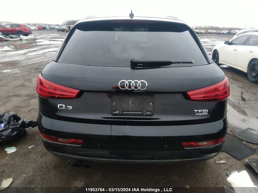 2016 Audi Q3 VIN: WA1JFCFS0GR022934 Lot: 11953764