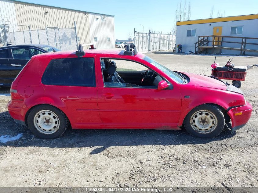 2003 Volkswagen Gti VIN: 9BWDE21J534043547 Lot: 11953805