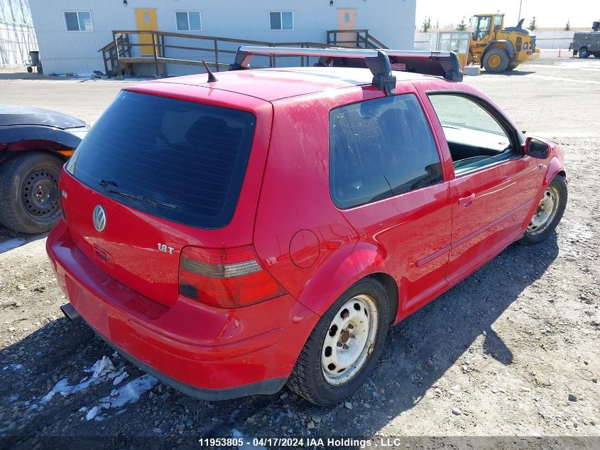 2003 Volkswagen Gti VIN: 9BWDE21J534043547 Lot: 11953805