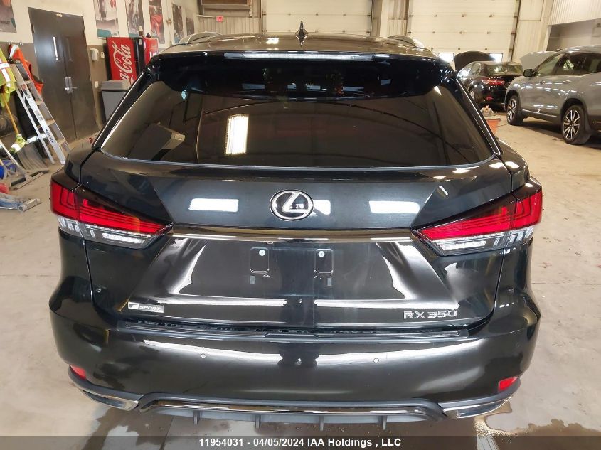 2022 Lexus Rx 350 F-Sport VIN: 2T2YZMDA5NC342300 Lot: 11954031