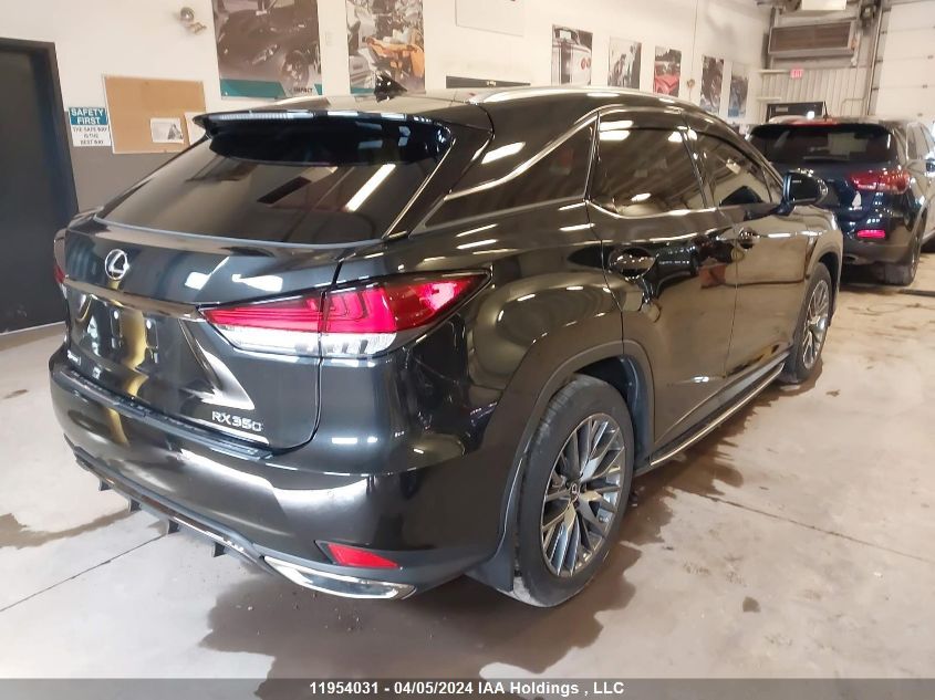 2022 Lexus Rx 350 F-Sport VIN: 2T2YZMDA5NC342300 Lot: 11954031