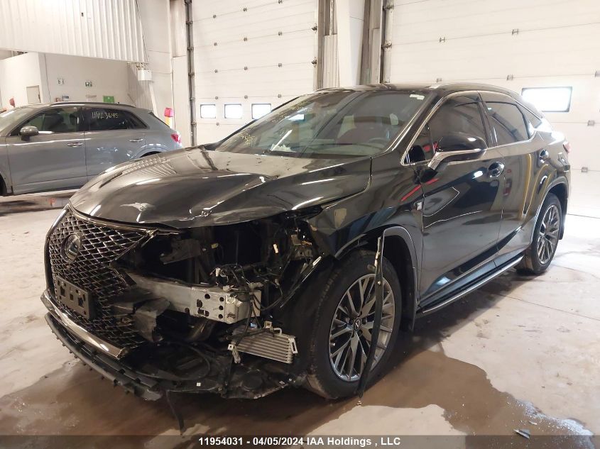 2022 Lexus Rx 350 F-Sport VIN: 2T2YZMDA5NC342300 Lot: 11954031